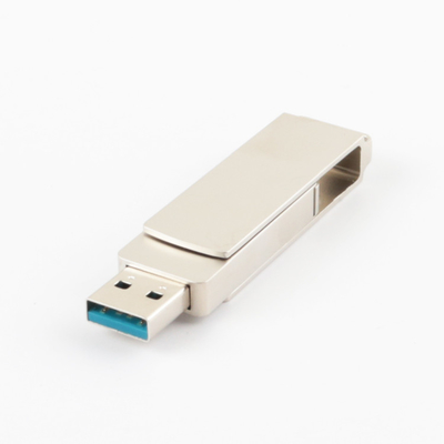 O tipo flash de C OTG USB conduz UE Standrad do fósforo da lata da velocidade 2,0 rápida