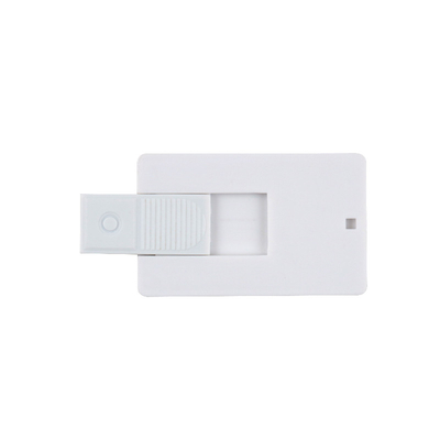 Mini 2.0 cartão de crédito USB Stick 128 GB Imprimir logotipo