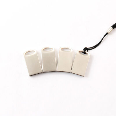 Usb do metal com logotipo do laser da movimentação do flash do Usb do metal do chaveiro segue projeto personalizado