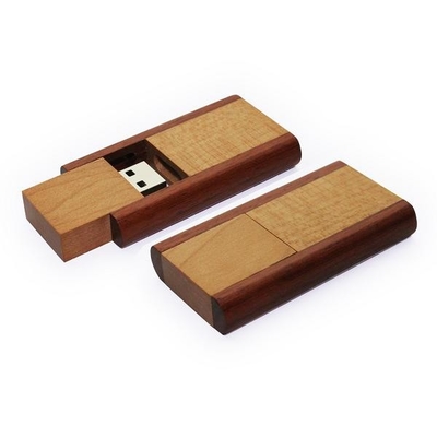 Vara de madeira USB da memória dos dados livres da transferência de arquivo pela rede 2,0 3,0 512GB 80MB/S