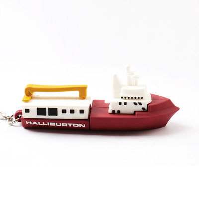 o barco 3D dá forma ao PVC personalizou testes instantâneos das movimentações 128GB H2 de USB