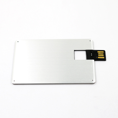 O cartão de crédito USB do metal cola 2,0 microplaquetas instantâneas do UDP de 128GB 64GB mini