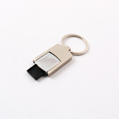 2,0 UDP instantâneo Chip Silver Body With Keyring instantâneo da movimentação de USB do metal