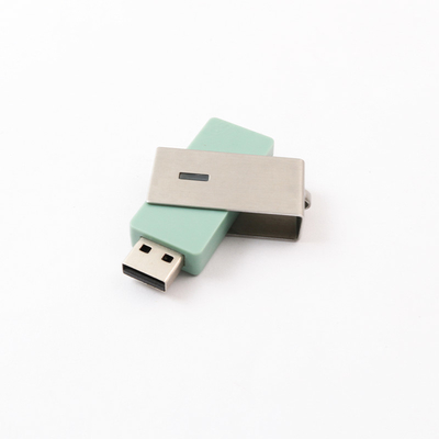 Movimentação plástica 64GB 128GB de USB da torção do metal 360 de USB 2,0 graus de vara da memória