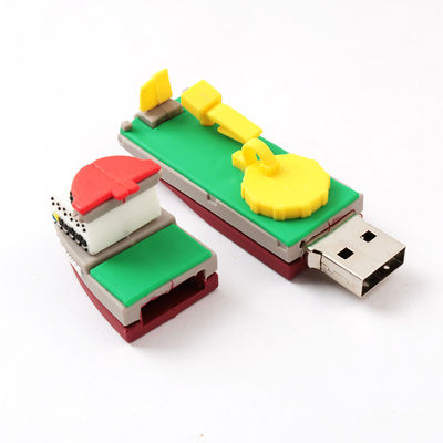 o navio de navigação real da movimentação do PVC USB da cópia 3D personalizou formas