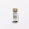 O metal brilhante de prata USB Pen Drive do corpo 2,0 64GB 128GB 20MB/S conforma-se padrão dos E.U.
