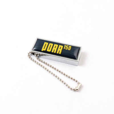 Mini Metal USB Pen Drive Nice Doming Logo USB 2.0 64GB 128GB 256GB 20MB/S