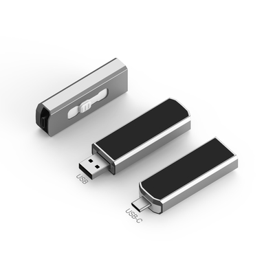 Conformidade de unidade flash USB tipo C de velocidade rápida com certificação americana 128 GB 256 GB