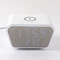 Abs Weave 20 W relógio de plástico de velocidade rápida carregador sem fio cor branca