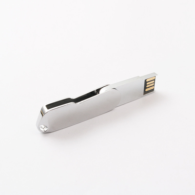 Twist Metal Usb 2.0 Flash Drive Com Chave, 32GB 64GB 128GB Chip UDP rápido