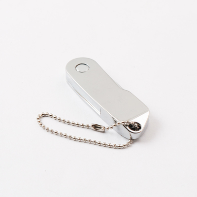 Twist Metal Usb 2.0 Flash Drive Com Chave, 32GB 64GB 128GB Chip UDP rápido