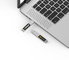 A movimentação portátil USB do polegar, salta a vara da memória de USB do metal da movimentação para o PC/portáteis