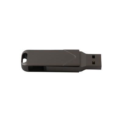 Tipo C e Usb ambos cor rápida portuária do preto da arma do corpo do metal da vara da memória