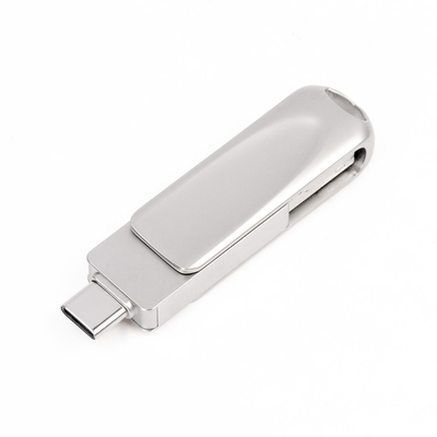 Tipo C e Iphone Otg Pendrive 64GB Metal OEM