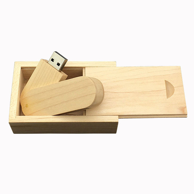 Eco Friendly Wood USB Flash Drive Função de madeira de bambu com 10 20MB/S velocidade de leitura