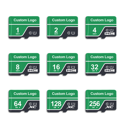 Micro SD personalizado para câmera Flash Test Beache32 Gravar velocidade 3.0 20mbs Suporte USB Case por OEM