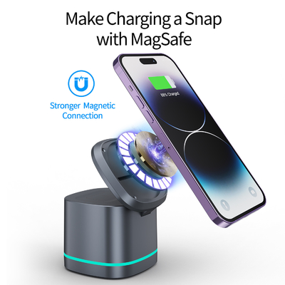 Maximize a sua eficiência de carregamento com carregamento rápido Pad de carregamento sem fio 5V / 1A Saída e proteção contra sobrevoltagem incluída