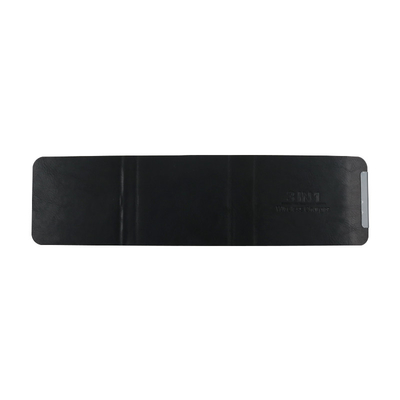 3 em 1 carregador sem fio dobrável magnético que grava Logo With Leather Base