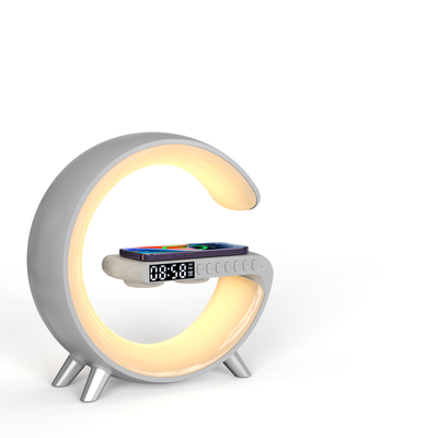 Com LED Com Relógio Com Alto-falante Com Bluetooth Carregador Sem Fio Rápido 15W