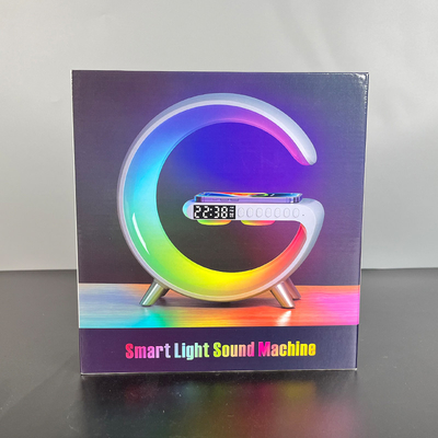 Com LED Com Relógio Com Alto-falante Com Bluetooth Carregador Sem Fio Rápido 15W