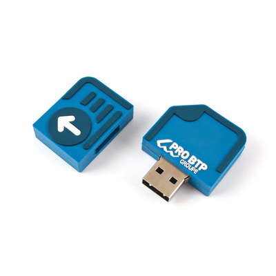 2 GB Discos flash USB personalizados 10 anos de retenção de dados Grátis e rápido Arte personalizável