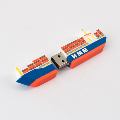 Discos flash USB personalizados molde aberto colorido por forma do cliente