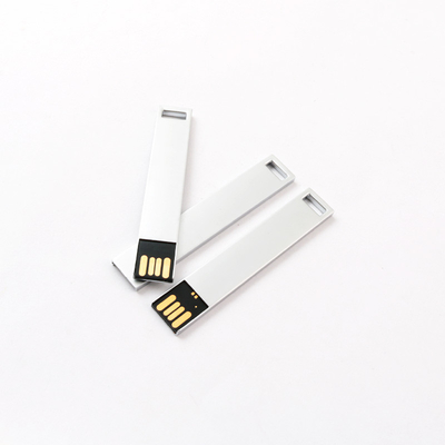 Disco flash USB feito em prata ou metal personalizado -20°C a 85°C para o seu negócio