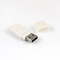 Cartucho USB de plástico revestido de borracha Toshiba Samsung SanDisk Micron Chips Plug And Play