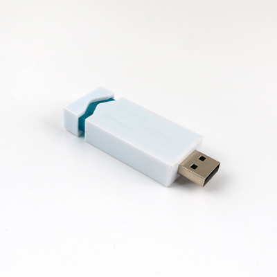 Eco-friendly Reciclado USB Stick Capacidade de armazenamento de memória Revestimento de óleo de borracha