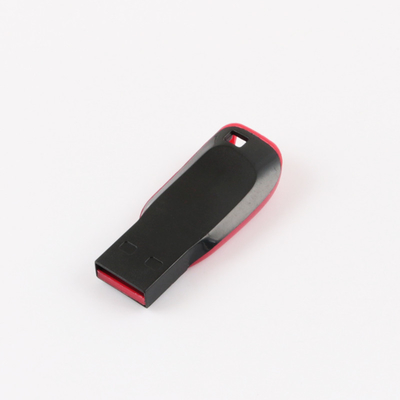 Graduação Um disco flash USB de logotipo personalizado com caixa de metal / plástico
