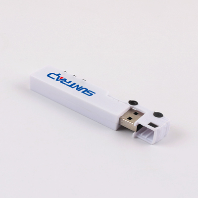 Disco flash USB 3.0 impermeável em metal/plástico Disco flash USB plástico em forma de carro