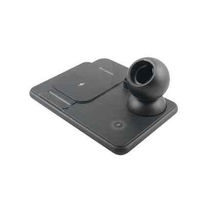 Pad de carregamento sem fio de carregamento rápido de 15 W com frequência de trabalho 100-205 KHZ