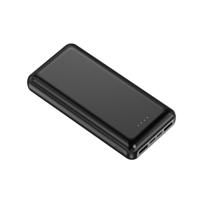 Banco de energia portátil com portas de entrada Micro USB e Tipo C para smartphones