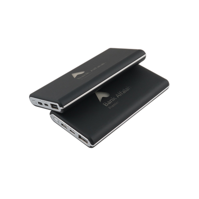 Li Polymer Portable Power Bank para dispositivos USB de telemóveis inteligentes - Branco/Negro/Azul/Verde