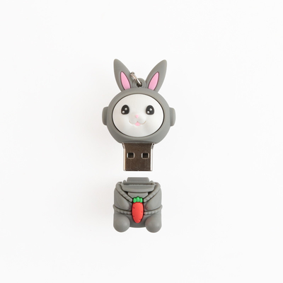 Flash USB personalizado em PVC ou silicone com interface USB 2.0 USB 3.0