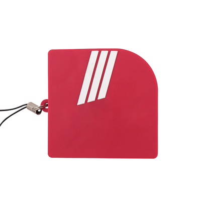 Discos flash USB de silicone personalizados Impressão a cores inteiras Forma retangular Capacidade de 128 GB