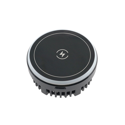 Carregador sem fio de carro de 15W Tipo magnético com luz LED e refrigerante