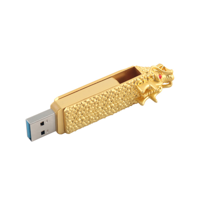 Drive flash tipo C em forma de dragão e USB com leitura e escrita rápida 3.0 usb