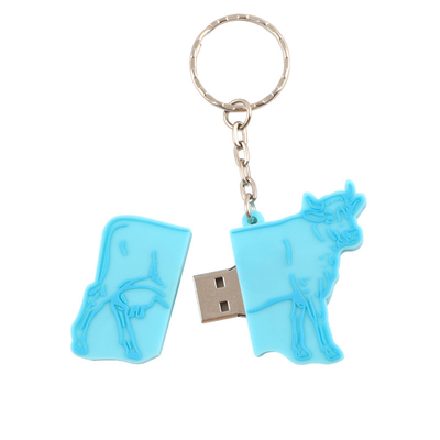 Discos flash USB de PVC e silicone personalizados com interface USB 2.0/3.0