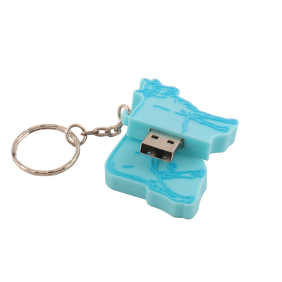 Discos flash USB de PVC e silicone personalizados com interface USB 2.0/3.0
