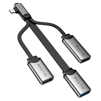 Cable Hub para leitura para cartão TF cartão SD Usb 2.0 e Usb 3.0 transferência rápida de dados