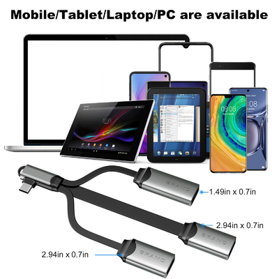 Cabo USB para leitura e cópia também o adaptador USB transferência rápida de dados