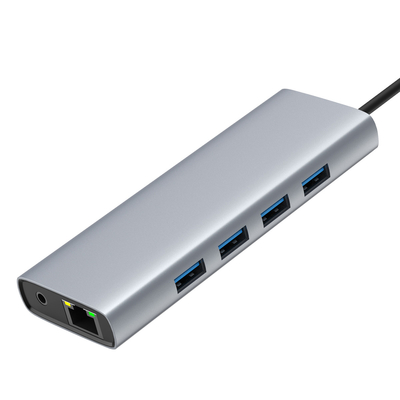Hub HDMI e USB de alumínio multi-port rápido para conectividade aprimorada