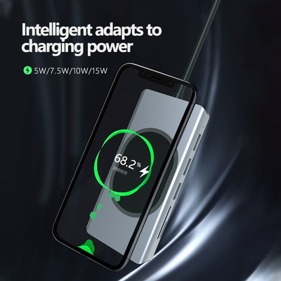 Adaptador de transferência de dados de vários portos Hub 11 em um Até 5Gbps velocidade de transferência suporta muitas portas