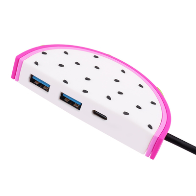 Adaptador de Data Hub de Alta Velocidade de 5 Gbps com Casing de PVC durável