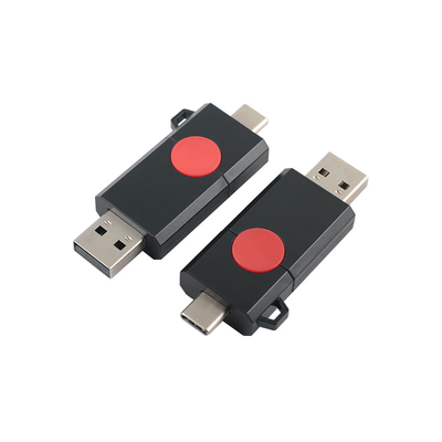 Discos flash USB 3.0 e Tipo C com flash de plástico e logotipo personalizado