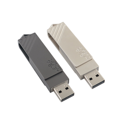 Metal Tipo C Twist em forma de Fast Speed USB Flash Drive 3.0 e USB 2.0 e Tipo C