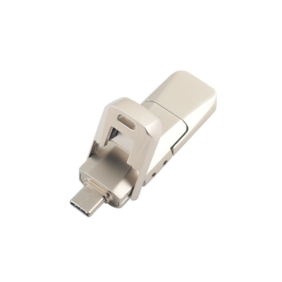 Discos flash USB 3.0 e Tipo C com Flash de grau de metal e logotipo personalizado