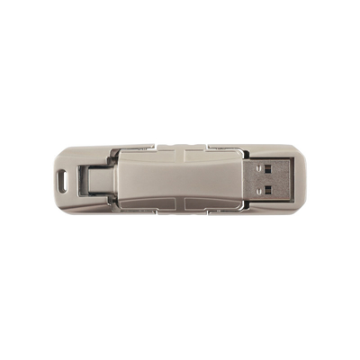Discos flash USB 3.0 e Tipo C com Flash de grau de metal e logotipo personalizado