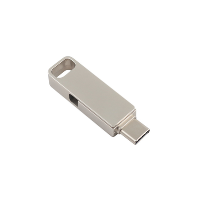 360 graus Tipo C USB Flash Drive Cartão de crédito de telefone móvel 3.0 USB Flash Drive